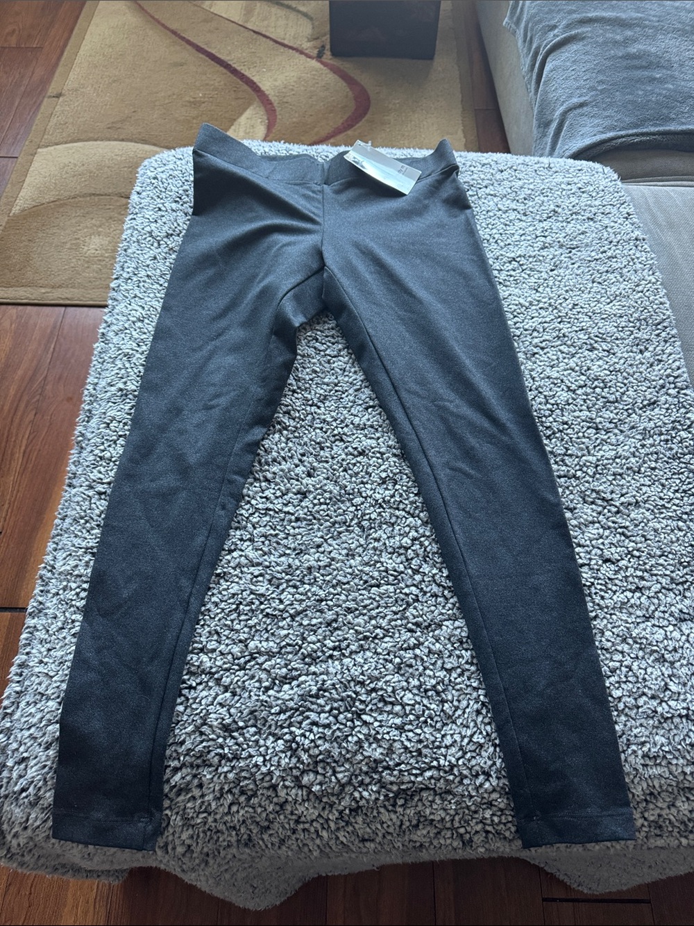 Matty M grey Textured Leggings
